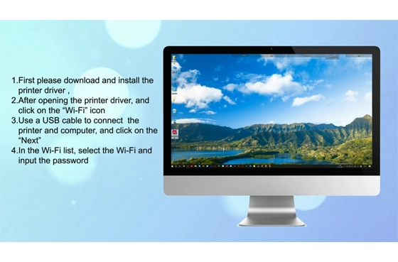 طابعة Deli 03 P3100 WiFi Model - Mobile - Airprint