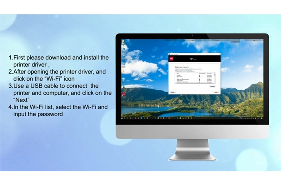 طابعة Deli P3100 طراز WiFi-Mobile-Mopria