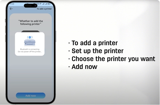 05 لباس طباعة deli app. شبكة بلوتوث