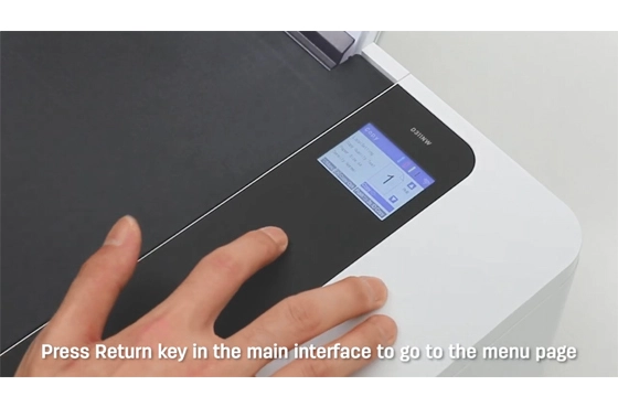 10 معايرة عبر الطابعة طابعة Deli طابعة نافثة للحبر D311NW