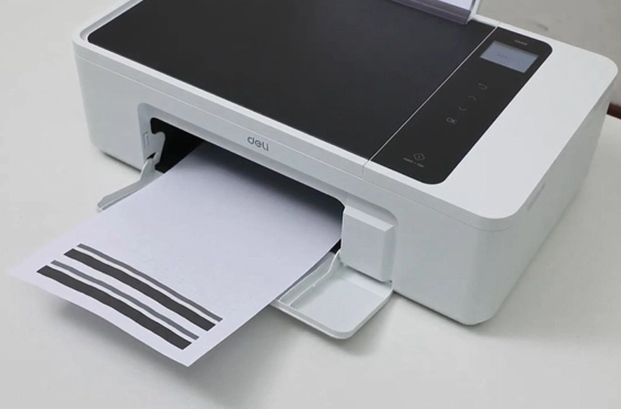 11 تنظيف رأس الطباعة عبر طابعة Deli للكمبيوتر طابعة نافثة للحبر D311NW