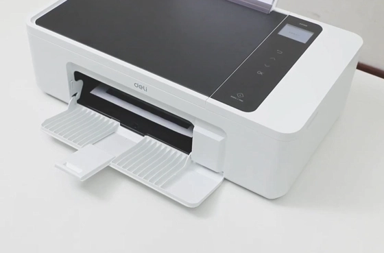 12 تنظيف رأس الطباعة عن طريق الطابعة طابعة Deli D311NW طابعة نافثة للحبر