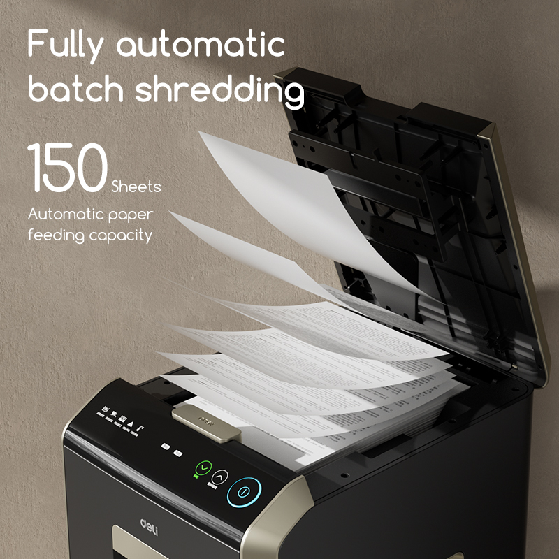 et089 p4 200 sheets auto feed shredder level