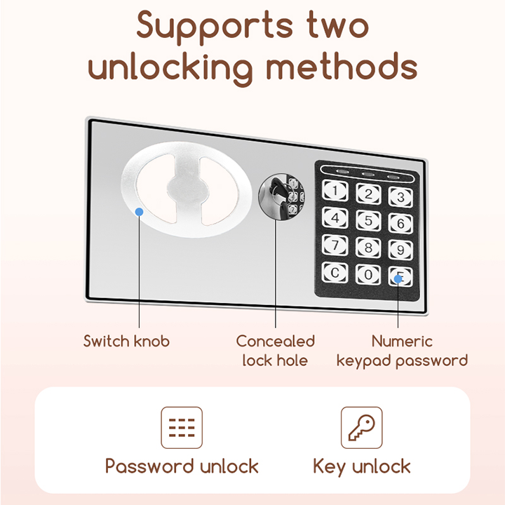 et512 mini digital safe method