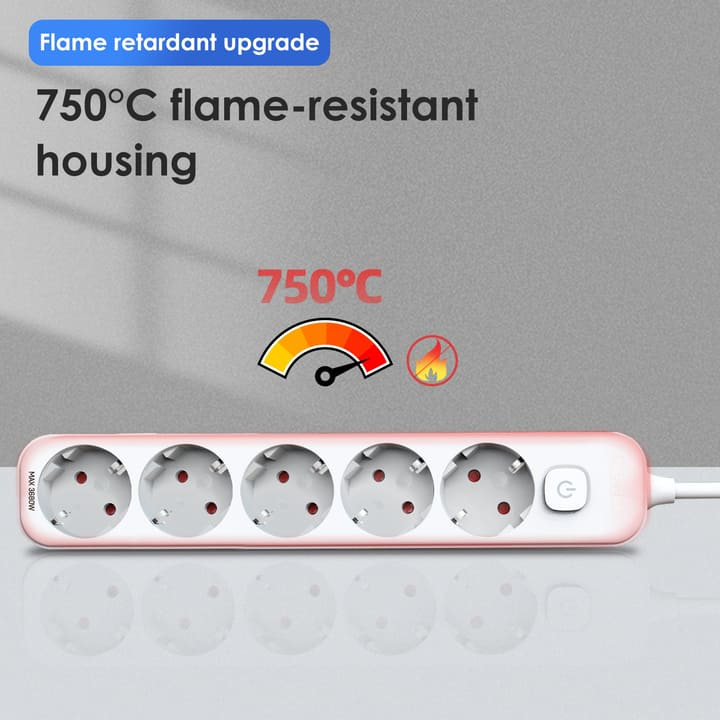 et439 5 holes 5m european high power power strip manufacturer