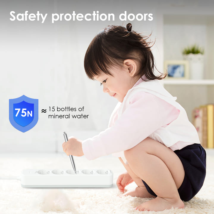 et438 5 holes 3m european high power power strip supplier