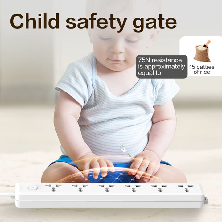 et706h 5 holes 5m universal conventional power strip company