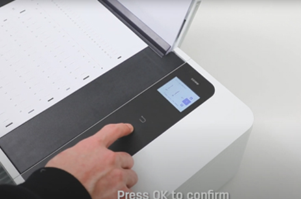 المعايرة عن طريق الطابعة طابعة Deli طابعة نافثة للحبر D311NW