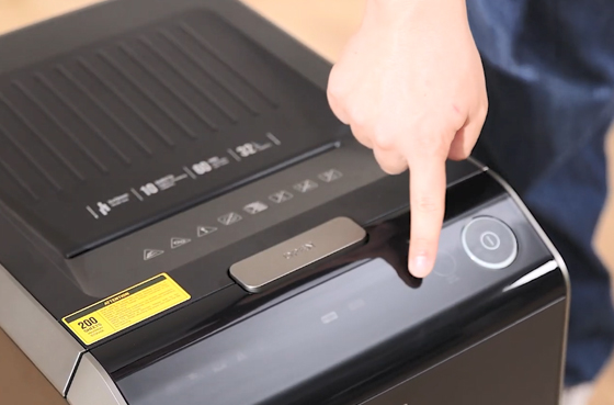 02 Deli Auot ورقة تغذية Shrdder ET088