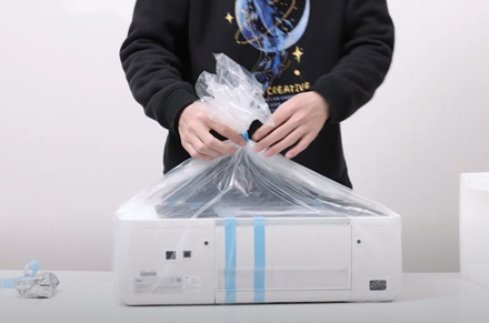 تفريغ طابعة Deli للفيديو طابعة نافثة للحبر D311NW