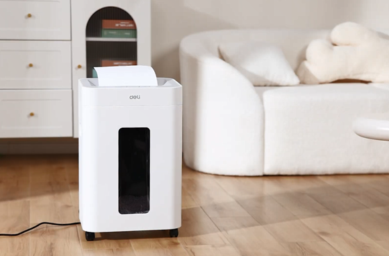 01 Deli ET048 آلة تقطيع ورق الأعمال الصامتة للغاية