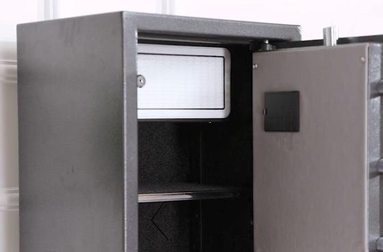 01 ديلي ET623 صندوق آمن أقفال مزدوجة