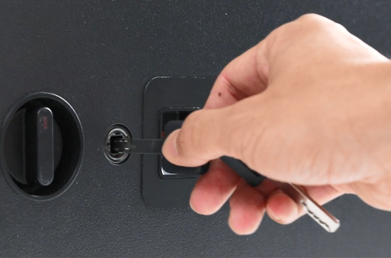 01 لوكسوورث VS4526 مصغرة بصمة رقمية آمنة