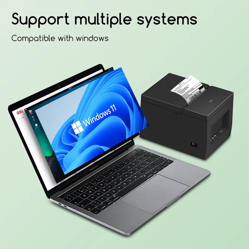 طابعة إيصالات حرارية E801PN بحجم 3 بوصات